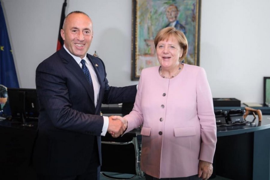 Ramuz Haradinaj, Angela Merkel 2019